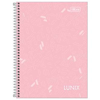 CADERNO UNIV CAPA DURA 16X1 256FLS - LUNIX - UN - TILIBRA