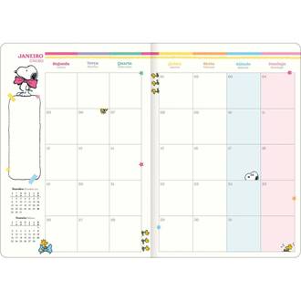 AGENDA GRAMPEADA SNOOPY M7 - PLANNER - PCT 5 - TILIBRA