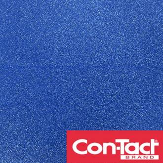 FILME AUTOADESIVO 45CMX2M 80 MICRAS - GLITER 270240 - AZUL ROYAL - UN - CON-TACT