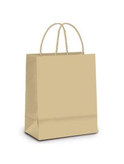 SACOLA DE PAPEL KRAFT PARDO  - 39x32x16 GG - UN - CROMUS