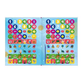 CARTILHA ATIVI DE MATEMATICA TABUADA  - 16FLS - 355127 - PCT 5 - TILIBRA