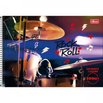 CADERNO DESENHO CAPA DURA 96FLS - ESPIRAL - ZOOM+ MASC - UN - TILIBRA