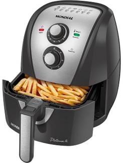 FRITADEIRA AIR FRYER 4L AFN-40-PI 220V - GRAFITE/ INOX - UN - MONDIAL