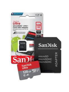 CARTAO MEMORIA MICRO SD 128GB CLASSE 10 - UN - SANDISK