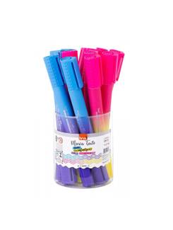 MARCA TEXTO BIG NEON C/ CHEIRO PONTA DUPLA - CA2103 - DPL 12 - BRW