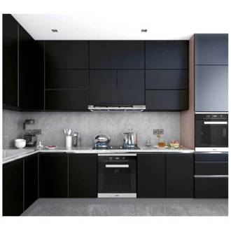 FILME AUTOADESIVO 45CMX2M 80 MICRAS - FOSCO - PRETO - UN - CON-TACT