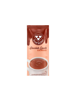 CHOCOLATE QUENTE CREMOSO 20G - SACHE - UN - 3 CORACOES