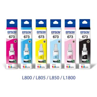 GARRAFA DE TINTA 673 CIANO CLA T673520-AL - UN - EPSON