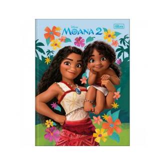CADERNO BROCHURAO CAPA DURA 80FLS - MOANA - UN - TILIBRA