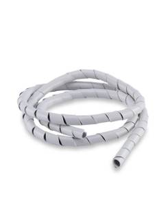 ORGANIZADOR DE CABOS 12MM 1,5M - BRANCO - UN - FORCE LINE