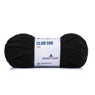 NOVELO DE LA CLUB 500 40G - 0864 - PRETO - UN - PINGOUIN