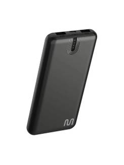 CARREGADOR PORTATIL 10000MAH POWER BANK - CB173 - PRETO - UN - MULTILASER