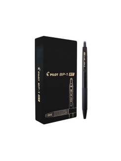 CANETA ESFEROGRAFICA BP-1RT-F 0,7MM - PRETO - CX 12 - PILOT