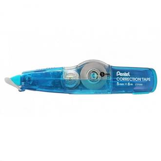 FITA CORRETIVA C/ REFIL AZUL 5MM X 6M - ZTP205 - UN - PENTEL