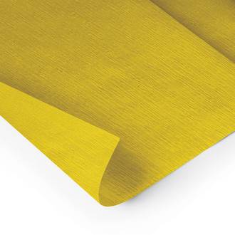 PAPEL CREPOM 0,48X2M - AMARELO - PCT 10 - RIDET