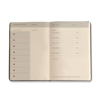 PLANNER PERMANENTE CLASSICO C 14X21 / CARAMELO 2412 - UN - CICERO