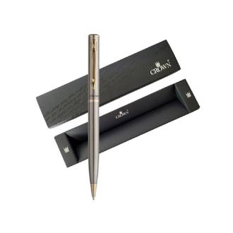 CANETA ESFEROGRAFICA CAPRICCI DI12601 - PRATA - UN - CROWN