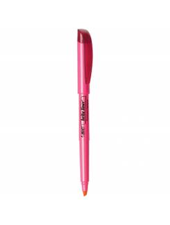 MARCA TEXTO BRITE LINER PASTEL  - ROSA - UN - BIC