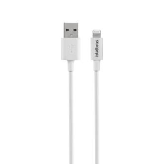 CABO USB - LIGHTNING PVC 1,2M - EUAL 12PB - BRANCO - UN - INTELBRAS