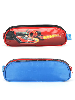 ESTOJO ESCOLAR DUPLO HOT WHEELS - EI42584HW - VERMELHO - UN - LUXCEL