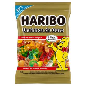 BALA GELATINA 50G - URSINHOS - UN - HARIBO
