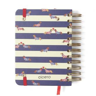 AGENDA ESPIRAL PRAIA 11,5X16 - PLANNER CACHORROS - UN - CICERO
