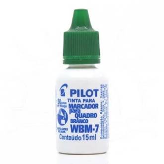 REFIL P/MARCADOR QUADRO BRANCO WBM-7 15 ML - VERDE - UN - PILOT