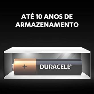 PILHA ALCALINA AAA PALITO COM 2 UNIDADES - UN - DURACELL