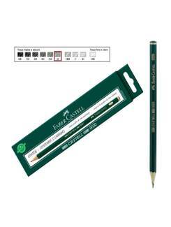 LAPIS PRETO TECNICO SEXTAVADO 9000 - B - CX 12 - FABER