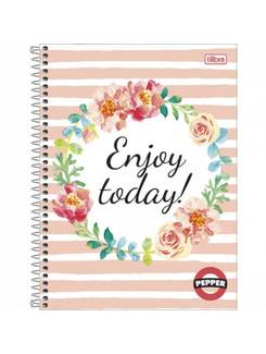 CADERNETA ESPIRAL CAPA DURA 80FLS - PEPPER - PCT 4 - TILIBRA