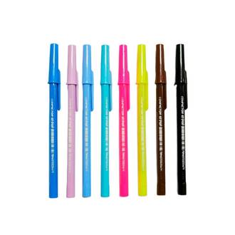 CANETA ESFEROGRAFICA POP 0,7MM - SORTIDA - AZUL - PCT 100 - COMPACTOR