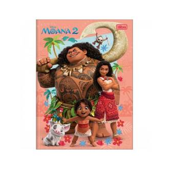 CADERNO BROCHURAO CAPA DURA 80FLS - MOANA - PCT 5 - TILIBRA