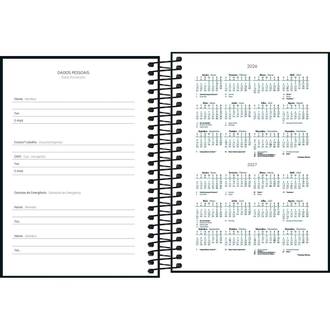 AGENDA ESPIRAL SPICE PRETO M3 - DIARIA - 391026 - PCT 4 - TILIBRA