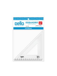 ESQUADRO ACRILICO 45° 8120 - UN - DELLO