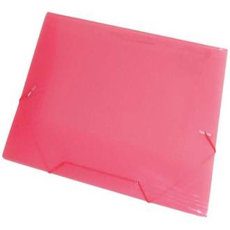 PASTA ELASTICO PLASTICA 2CM OFICIO - 1022 - VERMELHO - PCT 10 - ACP