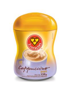 CAPPUCCINO DIET 150G - UN - 3 CORACOES