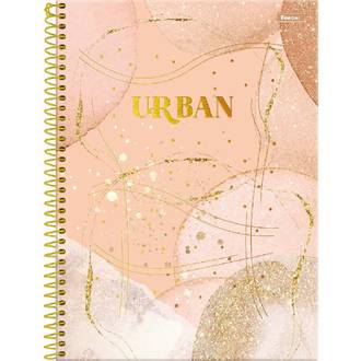 CADERNO COLEGIAL CAPA DURA 10X 160FLS - URBAN - PCT 4 - FORONI
