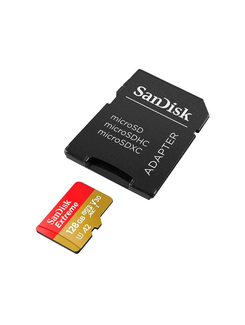 CARTAO MEMORIA MICRO SD 128GB EXTREME - UN - SANDISK