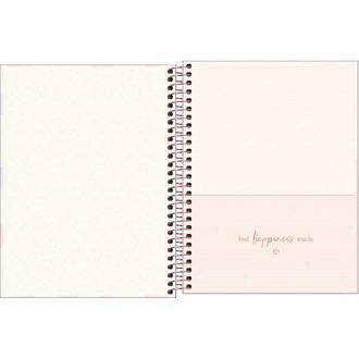 CADERNO UNIV CAPA DURA 10X1 160FLS - 340740 - SOHO - UN - TILIBRA