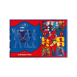 CADERNO BROCHURAO CAPA DURA 80FLS - SPIDER MAN - UN - TILIBRA