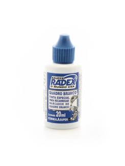 REABASTECEDOR PARA PINCEL QUADRO BRANCO - 20ML - AZUL - UN - RADEX