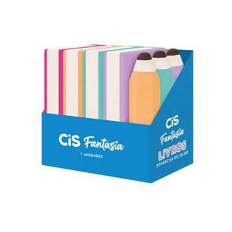 BORRACHA FANTASIA LIVROS SORTIDAS - 57711 - DPL 6 - CIS