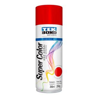TINTA SPRAY USO GERAL 350ML - VERMELHO - UN - TEKBOND