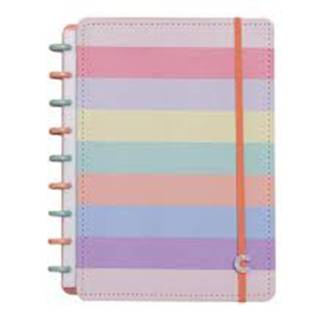 CADERNO INTELIGENTE MEDIO CIMD3057 - ARCO-IRIS PASTEL - UN - CADERNO INTELIGENTE