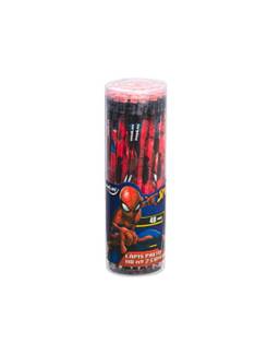 LAPIS PRETO HB HOMEM ARANHA C/BORRACHA - 13586 - CX 48 - MOLIN
