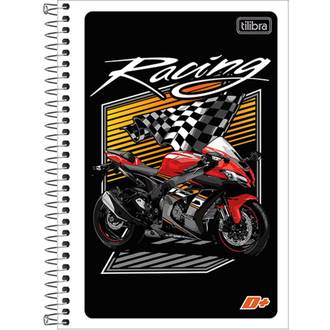 CADERNO 1/4 ESPIRAL CAPA FLEX 96FLS - MAIS+ - UN - TILIBRA