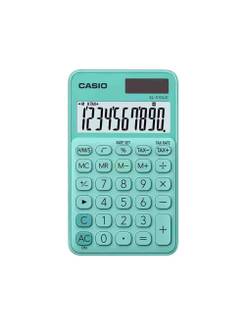 CALCULADORA BOLSO 10 DIG SL310UC - GREEN - UN - CASIO