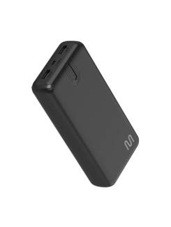 CARREGADOR PORTATIL 20000MAH POWER BANK - CB174 - PRETO - UN - MULTILASER