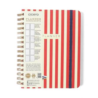 PLANNER PERMANENTE ESPIRAL A5 / PRAIA - SOL - UN - CICERO