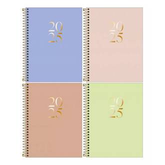 AGENDA ESPIRAL VANILLA M7 - DIARIA - PCT 4 - TILIBRA